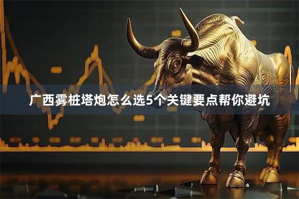 广西雾桩塔炮怎么选5个关键要点帮你避坑